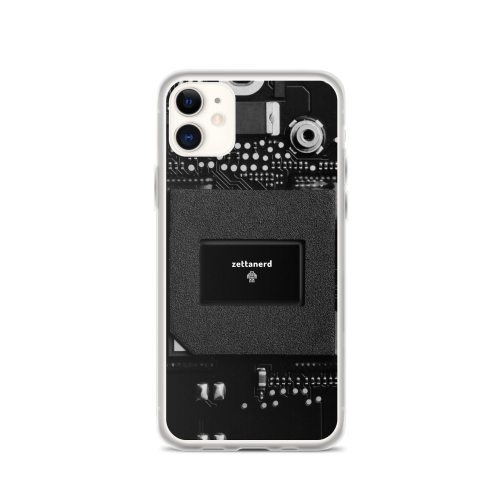 Zettanerd Kablamo Cutout Chipset iPhone Case