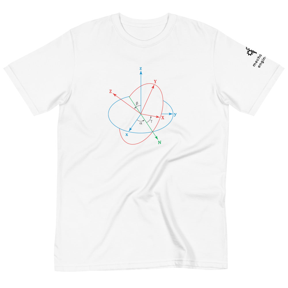 Euler Angles Rigid Body Dynamics t-shirt